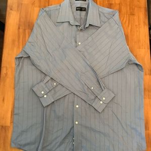 Light Blue Striped Button Down Shirt